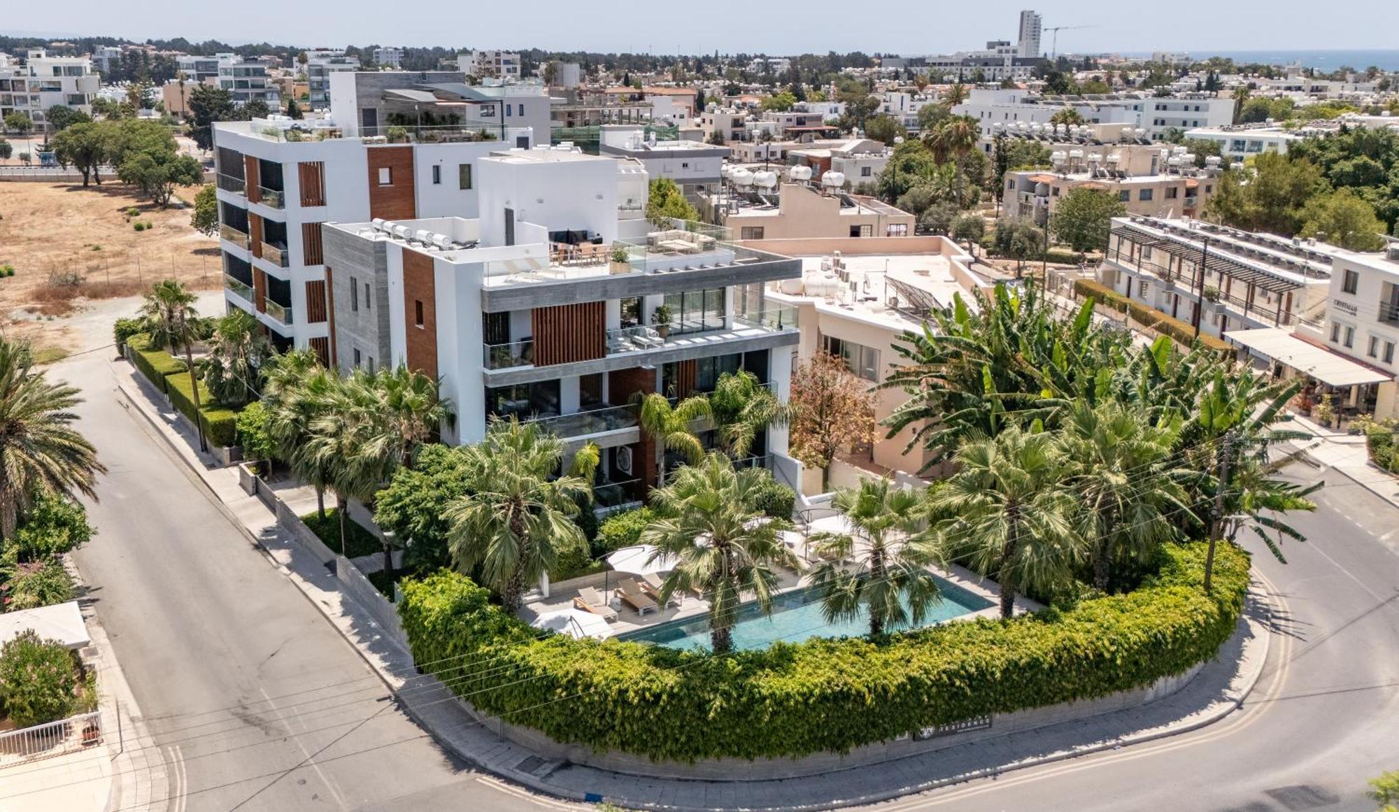 โซเฟีย ลักชัวรี เรสซิเดนซ์ Apartment Paphos ภายนอก รูปภาพ